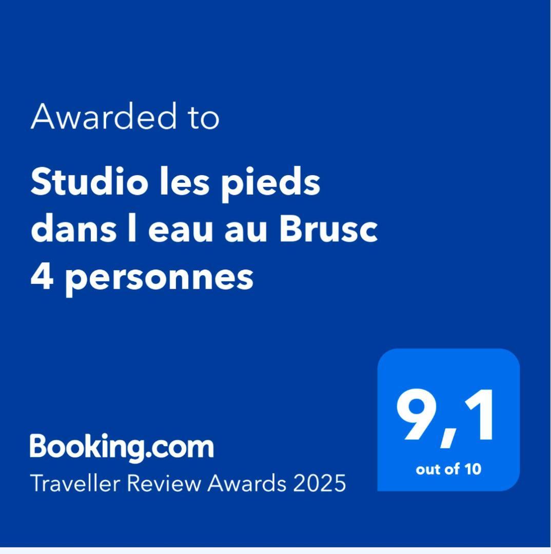 Studio Les Pieds Dans L Eau Au Brusc 4 Personnes Six-Fours-les-Plages Εξωτερικό φωτογραφία